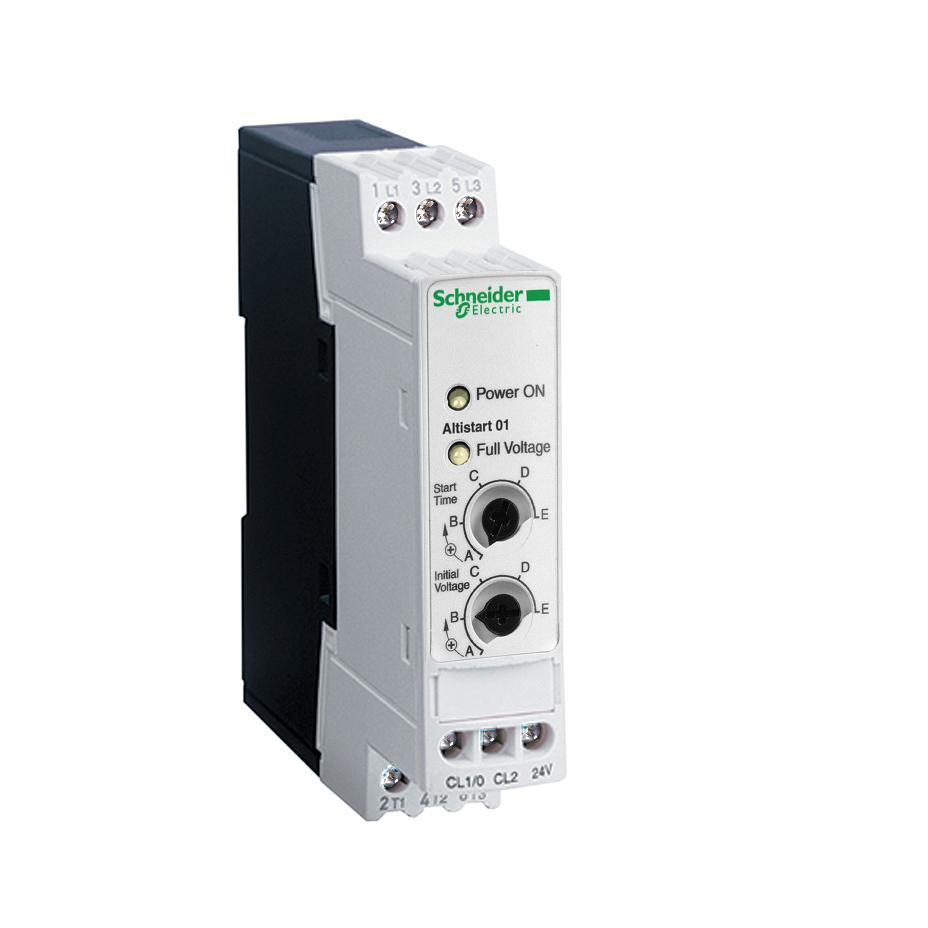 Schneider Electric - soft starter for asynchronous motor - ATS01 - 3 A - 110..480V - 0.55..1.1 KW - ATS01N103FT