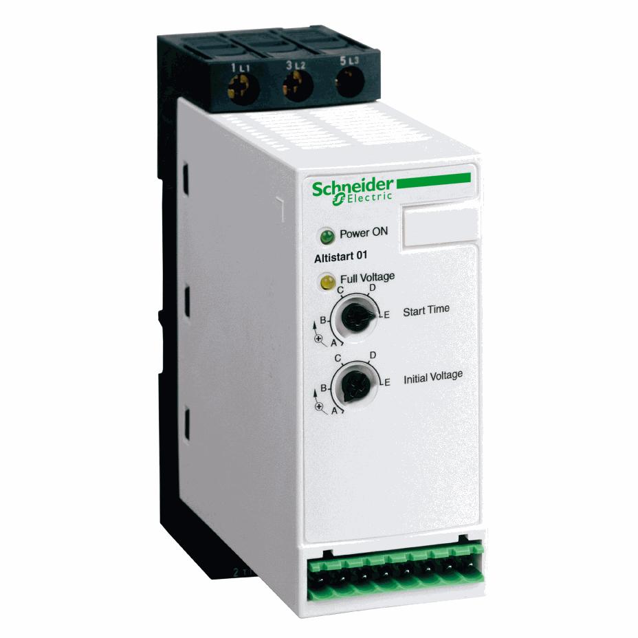 Schneider Electric - soft starter for asynchronous motor - ATS01 - 25 A - 110..480V - 2.2..11 KW - ATS01N125FT