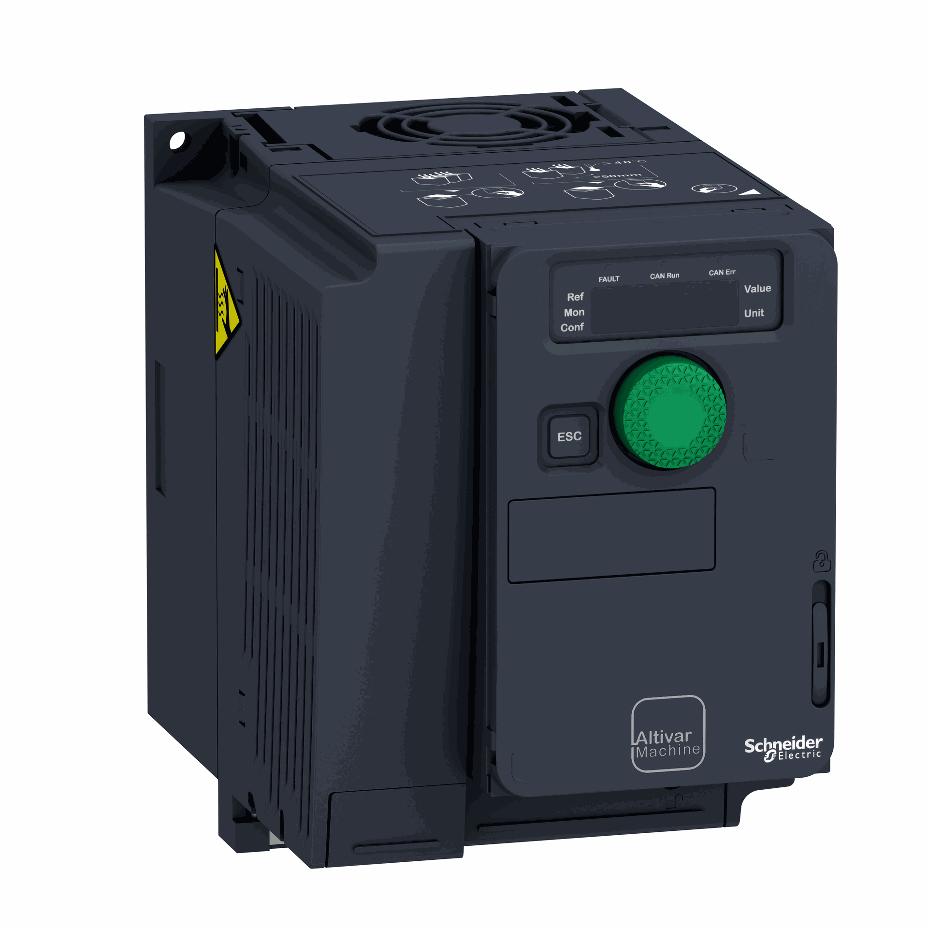 Schneider Electric - variable speed drive, ATV320, 2.2 kW, 200…240 V, 1 phase, compact - ATV320U22M2C