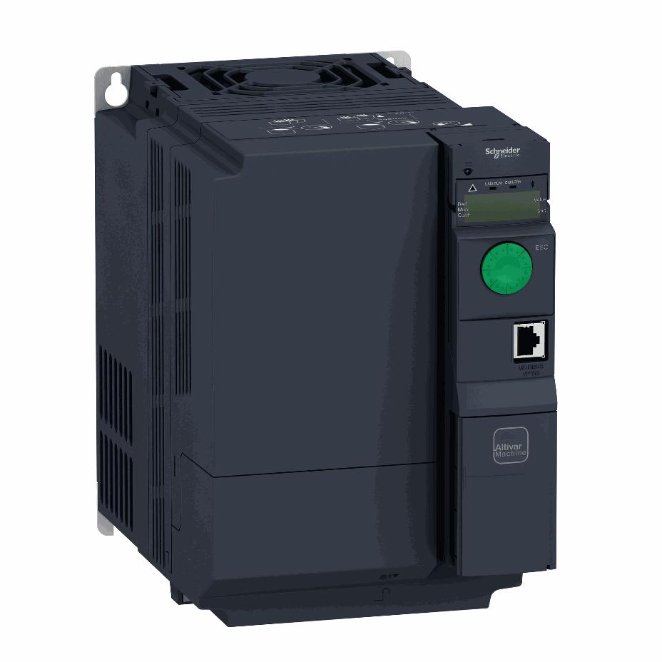 Schneider Electric - variable speed drive, ATV320, 5.5 kW, 380…500 V, 3 phases, book - ATV320U55N4B