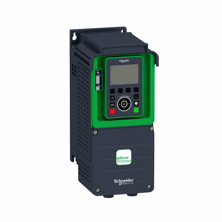 Schneider Electric - variable speed drive, ATV930, 0,75kW, 400/480V, with braking unit, IP21 - ATV930U07N4