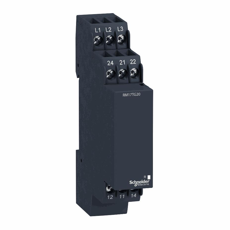 Schneider Electric - phase control relay RM17-T - range 183..484 V AC - RM17TG20