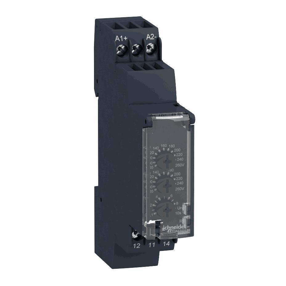 Schneider Electric - voltage control relay RM17-U - range 65..260 V AC/DC - RM17UBE15