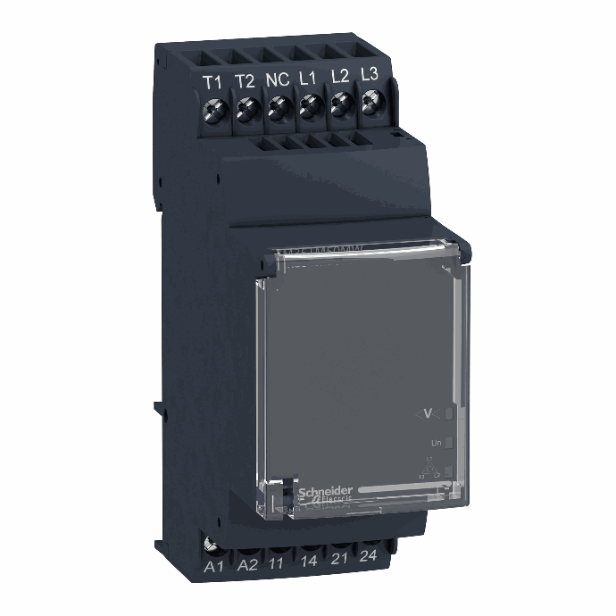 Schneider Electric - motor voltage and temperature control relay - RM35-T - 24..240 V AC/DC - 2 NO - RM35TM50MW