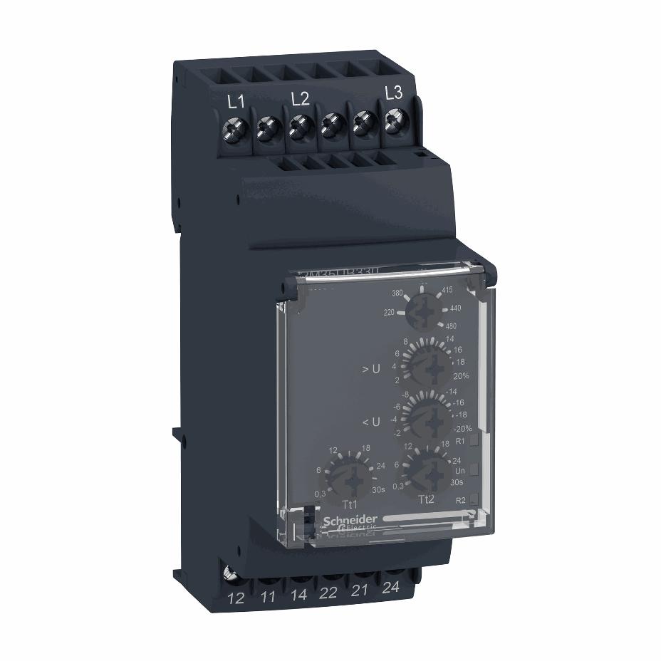 Schneider Electric - voltage control relay RM35-U - range 194..528 V AC - RM35UB330