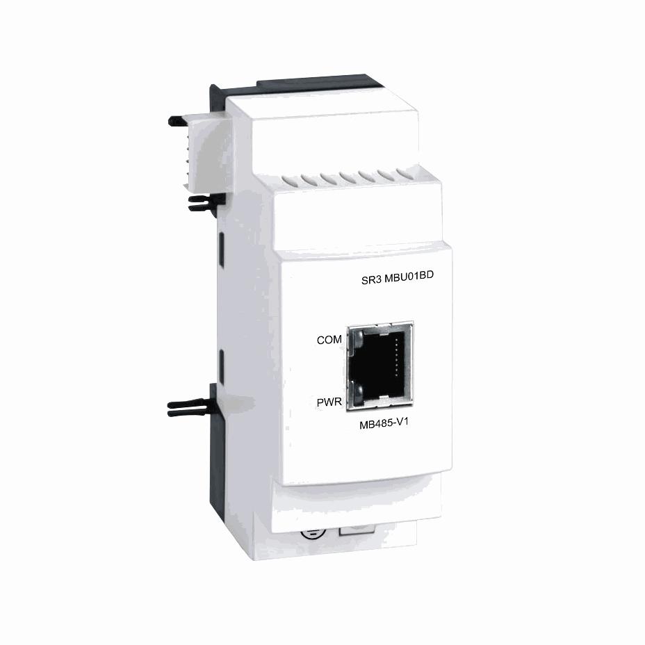 Schneider Electric - Modbus network slave communication module - for SR3 24 V DC smart relay - SR3MBU01BD