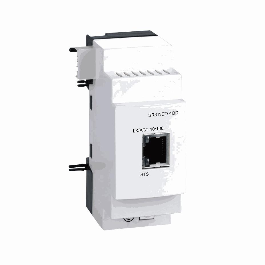 Schneider Electric - Ethernet communication interface - for SR3 24V DC smart relay - SR3NET01BD