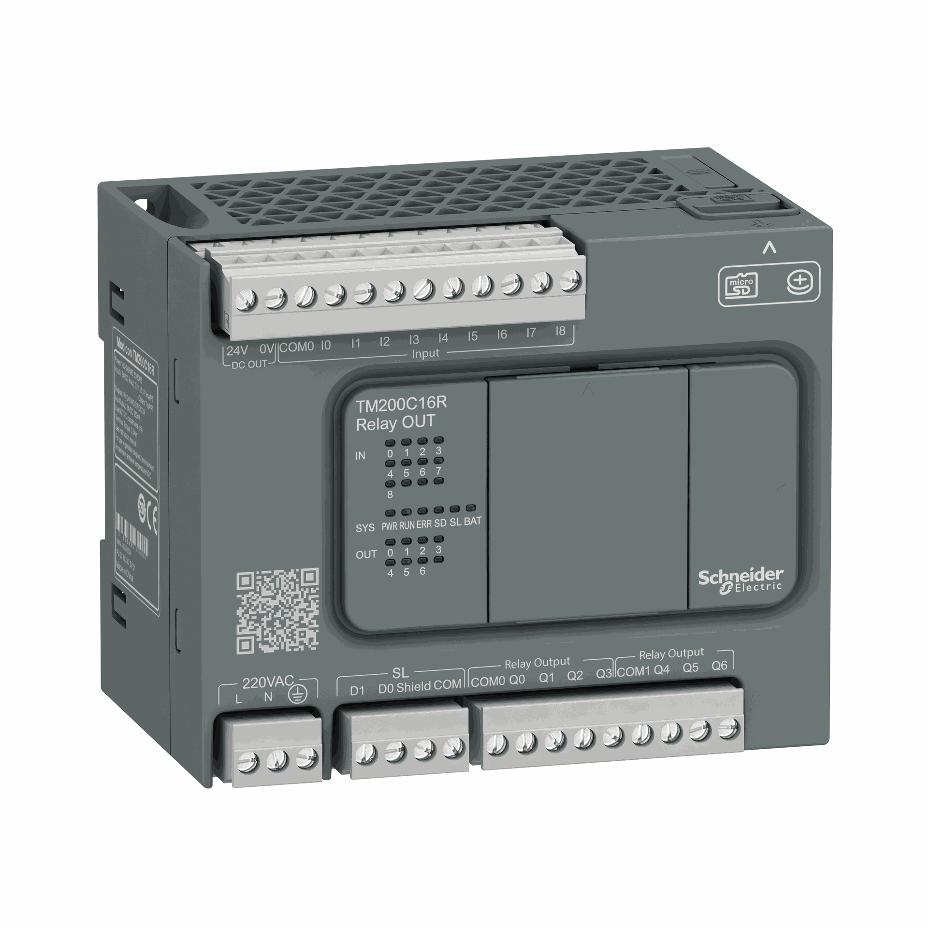 Schneider Electric - controller M200 16 IO relay - TM200C16R