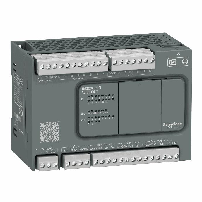 Schneider Electric - controller M200 24 IO relay - TM200C24R