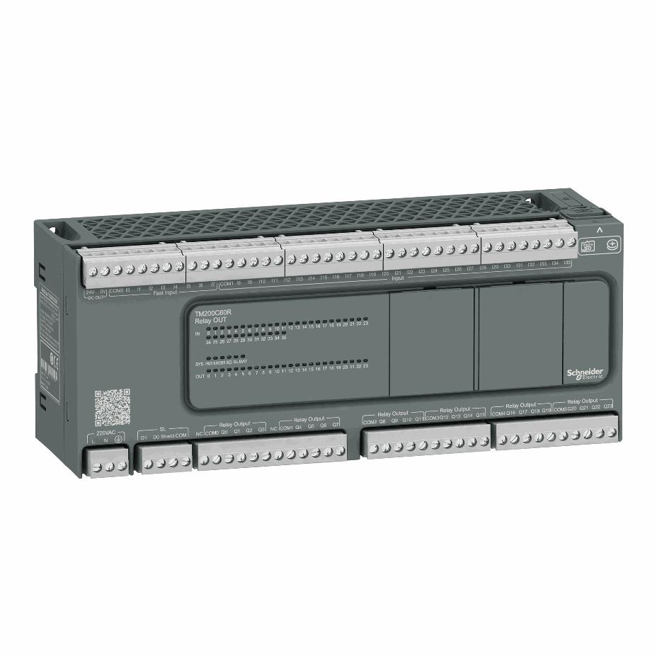 Schneider Electric - Controller M200 60I/O relay - TM200C60R