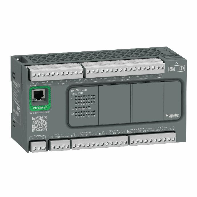 Schneider Electric - controller M200 40 IO relay+Ethernet - TM200CE40R