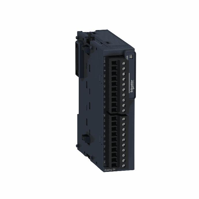 Schneider Electric - Modicon TM3 - 4 analog / temperature inputs (screw) 24Vdc - TM3TI4