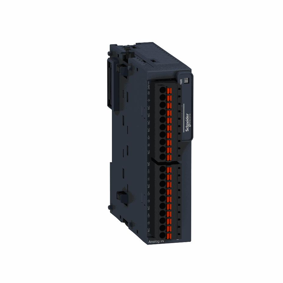 Schneider Electric - Modicon TM3 - 4 analog / temperature inputs (spring) 24Vdc - TM3TI4G