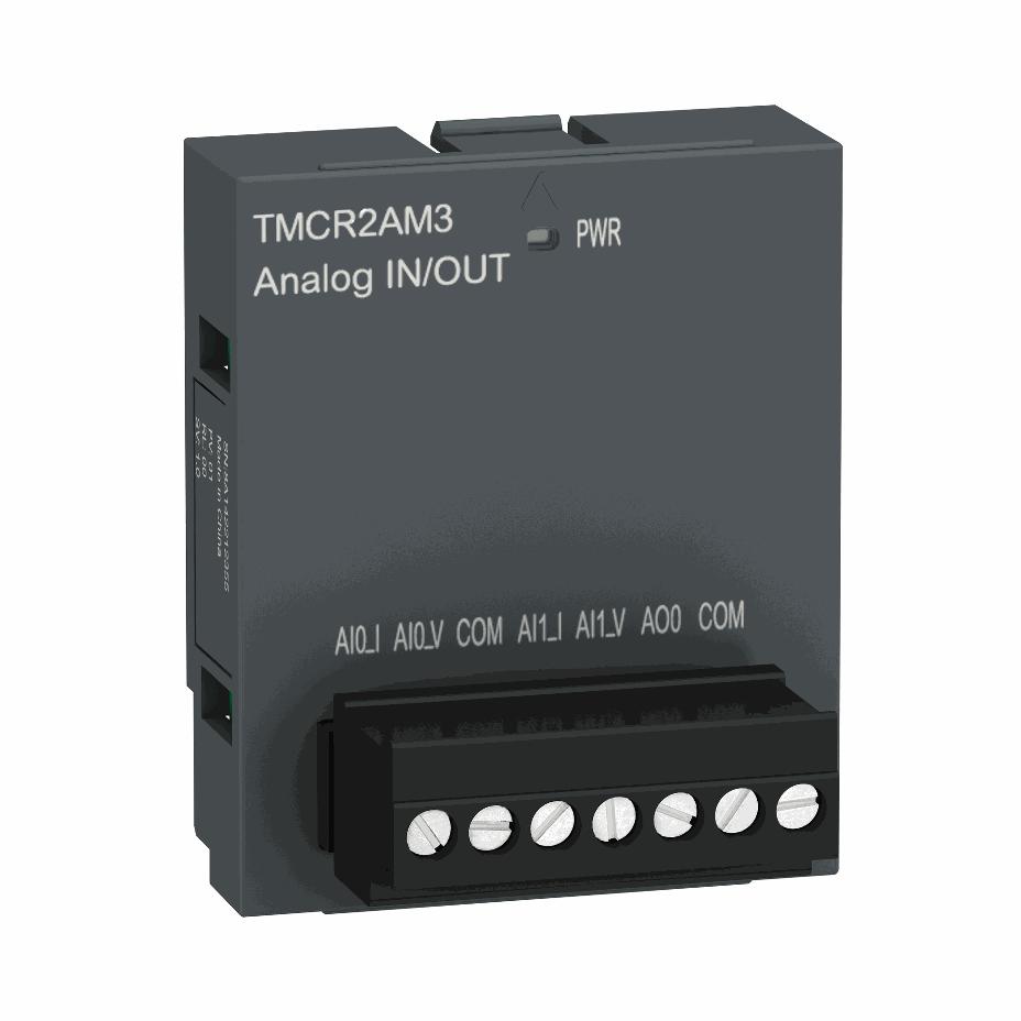 Schneider Electric - cartridge M200 - 2 Analog inputs / 1 Analog output - TMCR2AM3