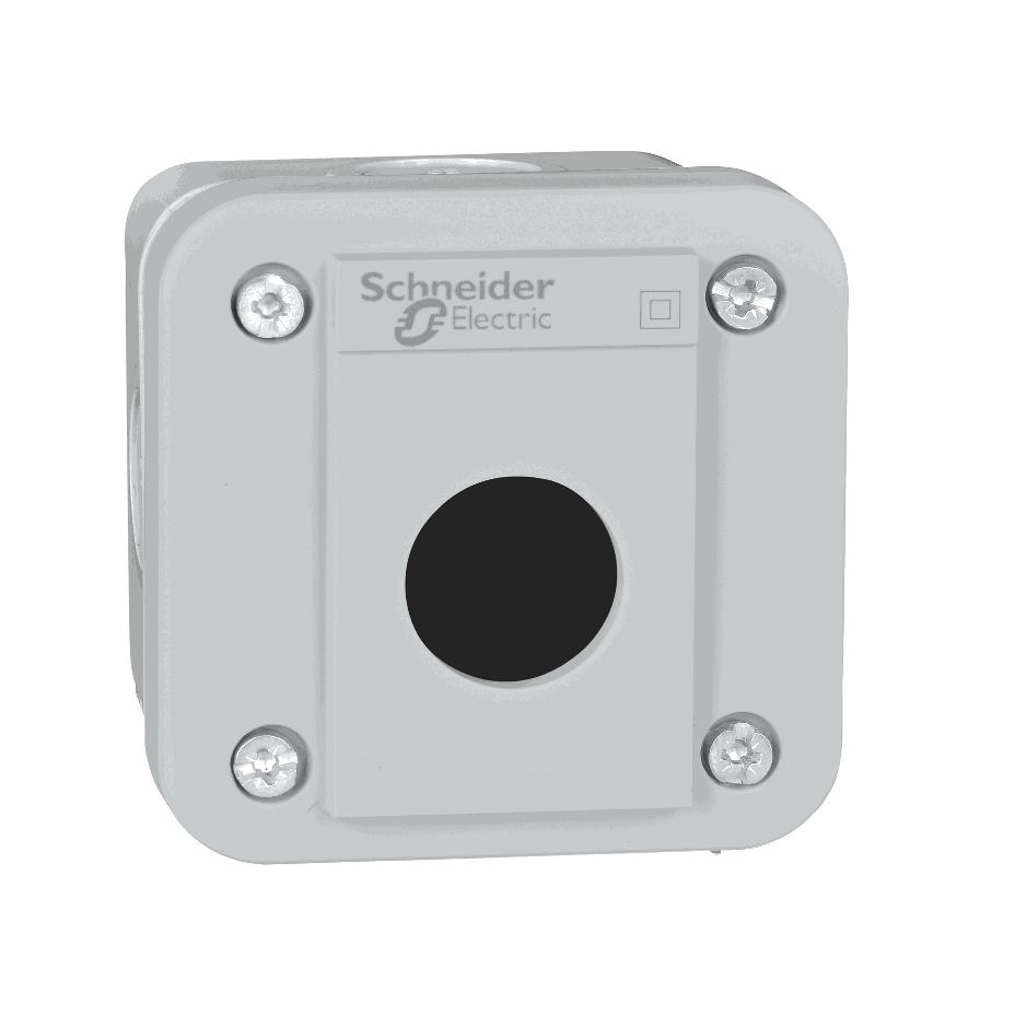 Schneider Electric - empty control station - light grey base and cover - XALE1