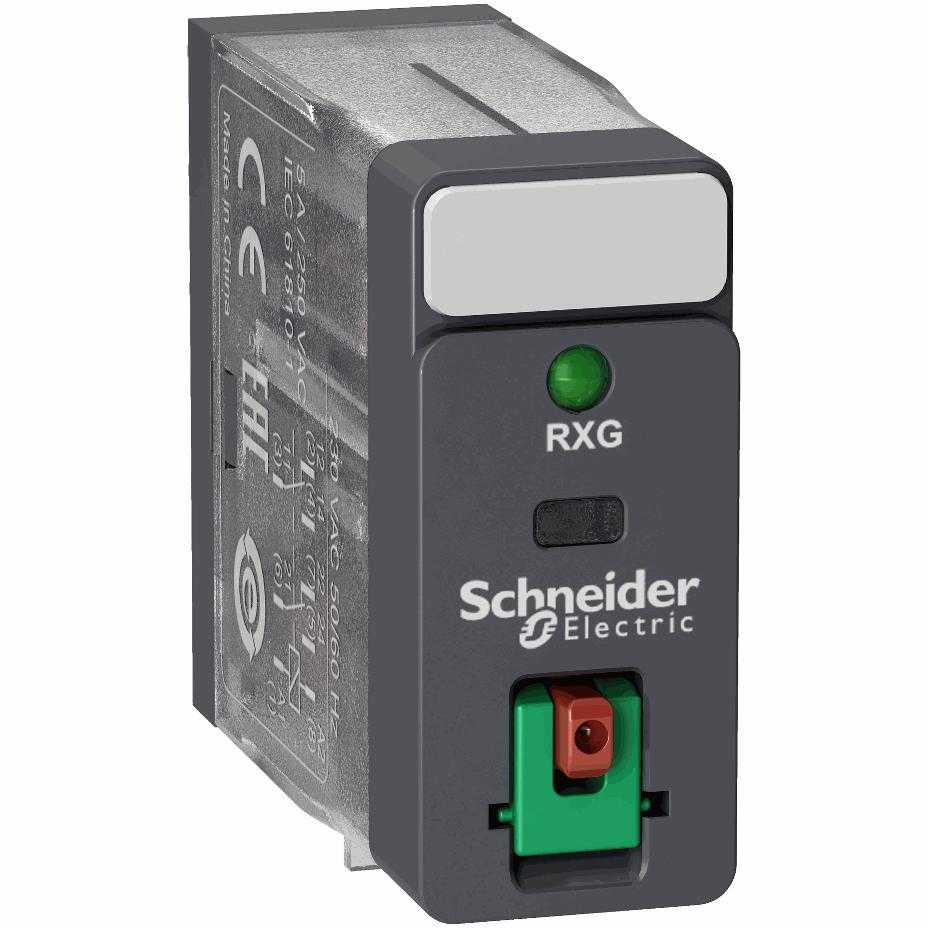 Schneider Electric - 2CO 5A Relay +LTB+LED 230VAC - RXG22P7