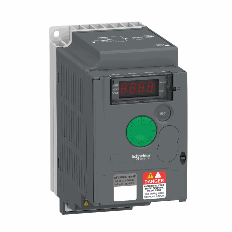 Schneider Electric - 0.75kW, 3 Phase 380V - ATV310H075N4E