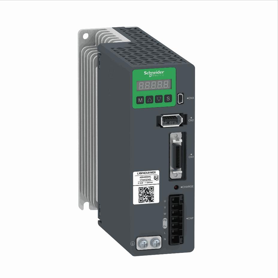 Schneider Electric - ServoDrive Lexium16D PT 1~220Vac 0.4kW - LXM16DU04M2X