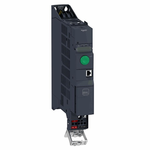 [C07ATV320U04N4B] Schneider Electric - variable speed drive, ATV320, 0.37 kW, 380…500 V, 3 phases, book - ATV320U04N4B