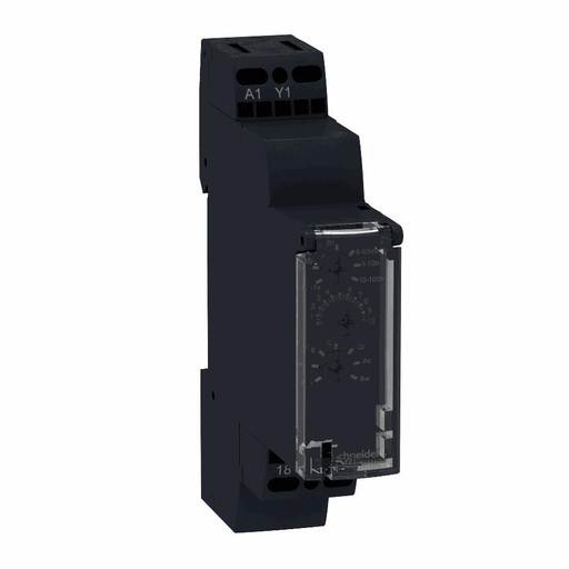 [C18RE17LMBM] Schneider Electric - time delay relay 10 functions - 1 s..100 h - 24..240 V - solid state output - RE17LMBM