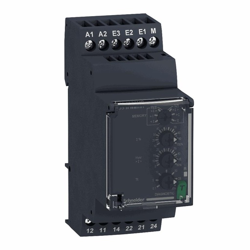 [C18RM35JA32MR] Schneider Electric - Current control relay 0.15A…15A, 2 C/O - RM35JA32MR