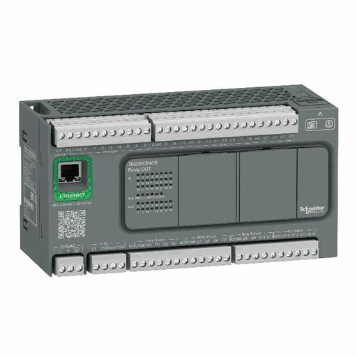 [C02TM200CE40R] Schneider Electric - controller M200 40 IO relay+Ethernet - TM200CE40R