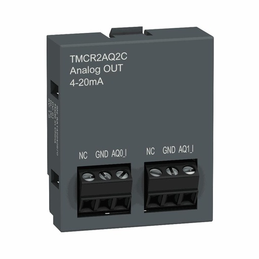 [C10TMCR2AQ2C] Schneider Electric - cartridge M200 - 2 analog current outputs - TMCR2AQ2C