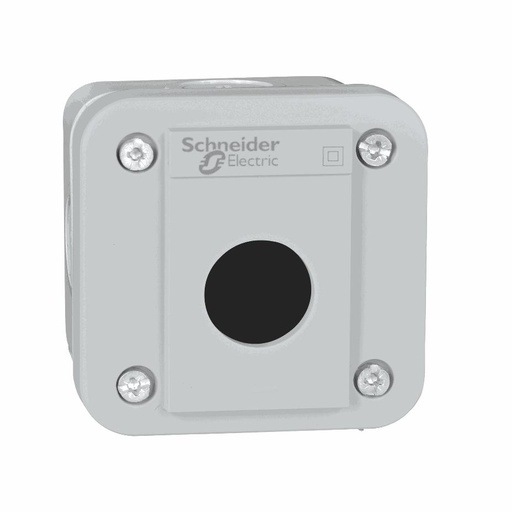 [C16XALE1] Schneider Electric - empty control station - light grey base and cover - XALE1