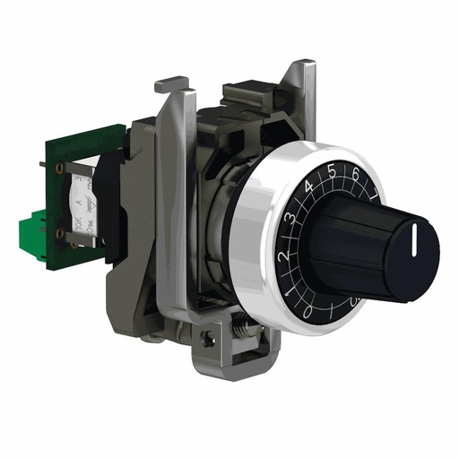 [C16XB4BD912R10K] Schneider Electric - head Ø22 + mounting base + potentiometer 10K - XB4BD912R10K