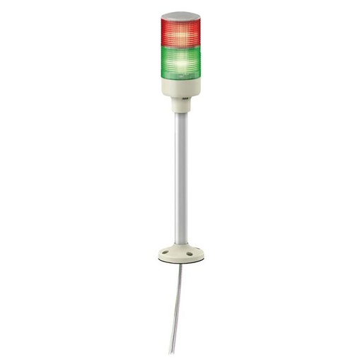 [C16XVGB2H] Schneider Electric - Tower Light - RG - 24V - LED - Tube mounting with fixing plate - XVGB2H