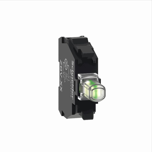 [C16ZBVB1] Schneider Electric - Light block for head Ø22, white, integral LED, 24 V AC/DC - ZBVB1