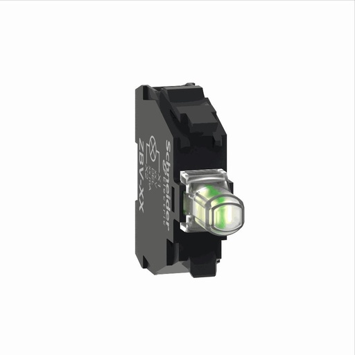 [C16ZBVM1] Schneider Electric - Light block for head Ø22, white, integral LED, 230...240 V AC - ZBVM1